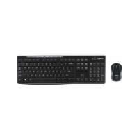 Logitech MK270 Wireless Keyboard and Mouse Combo Black
