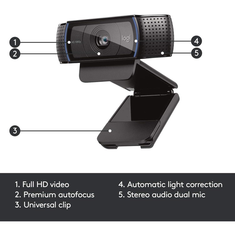 Logitech HD Pro C920 Webcam