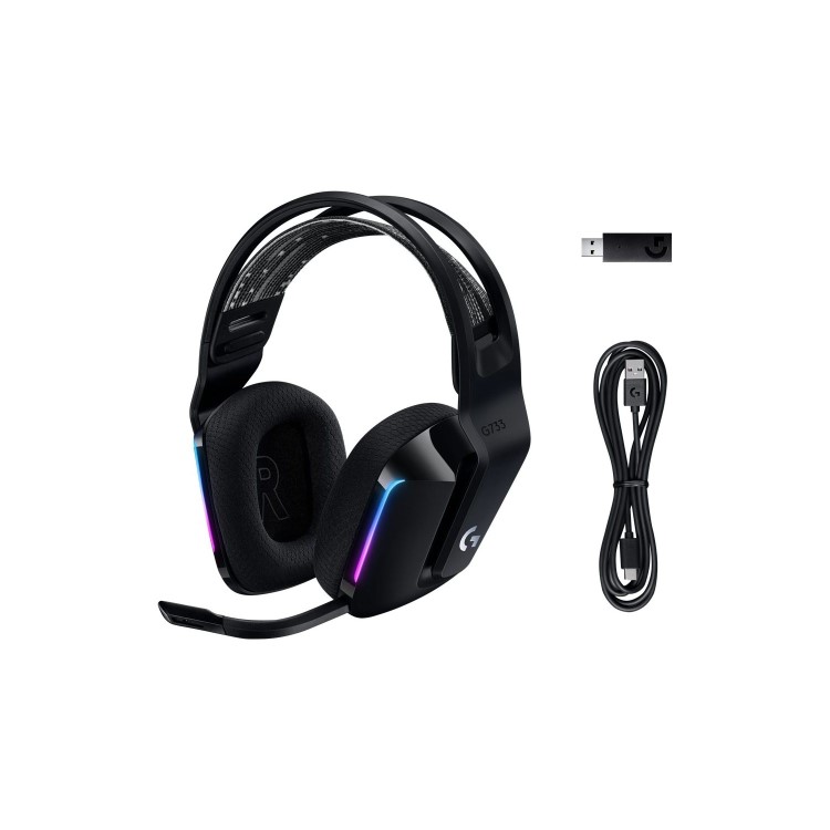 Logitech G G733 Wireless RGB Gaming Headset