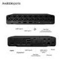 HP EliteDesk 8 Mini G1a AI AMD Ryzen Al 7 350 32GB RAM 1TB SSD Windows 11 Pro Mini PC