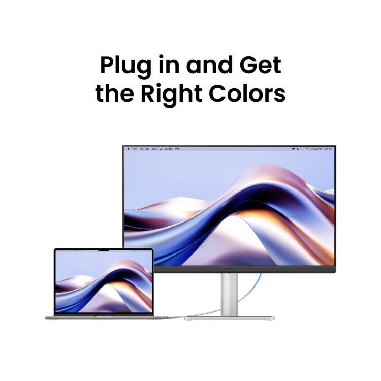 BenQ MA270S 27" IPS 5K USB-C KVM Thunderbolt 4 Height-Adjustable Monitor for MacBook