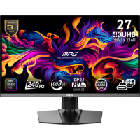 MSI MPG 272URX QD 27" QD-OLED 4K UHD 240Hz 0.03ms Gaming Monitor