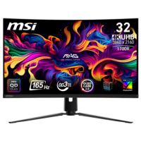 MSI MAG 321CUP 32" QD-OLED 4K UHD 165Hz 0.03ms Curved USB-C Gaming Monitor