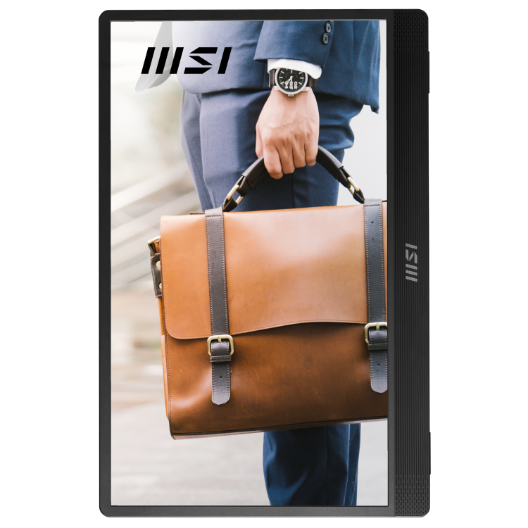 MSI PRO MP161 E2U 15.6" IPS Full HD Portable USB-C Monitor
