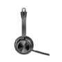 HP Poly Voyager Focus 2 On Ear Bluetooth Wireless Headset with Charging Stand