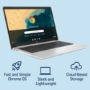 HP 15a na0007na Intel Celeron N4500 4GB RAM 128GB eMMC 15.6 Inch Chromebook