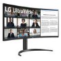 LG UltraWide 34WR55QK 34" VA WQHD 100Hz USB-C Curved Monitor 