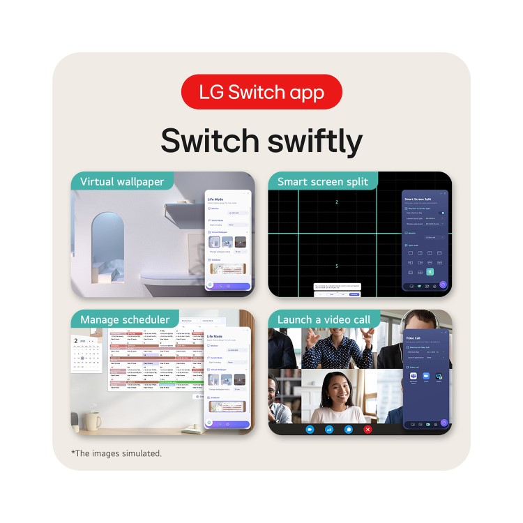 LG UltraWide 34WR55QK 34" VA WQHD 100Hz USB-C Curved Monitor 