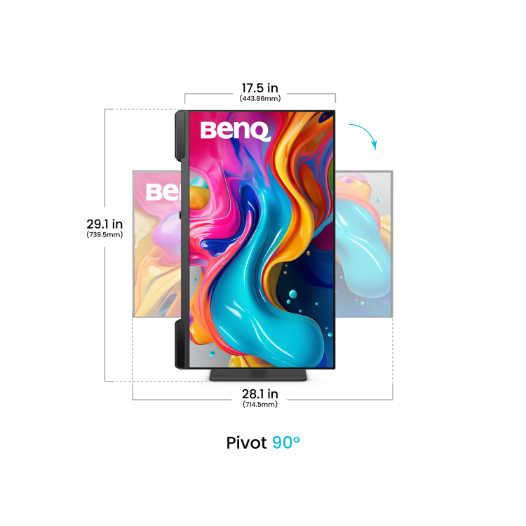 Refurbished BenQ PV3200U 32" IPS 4K UHD Video Editing USB-C Monitor