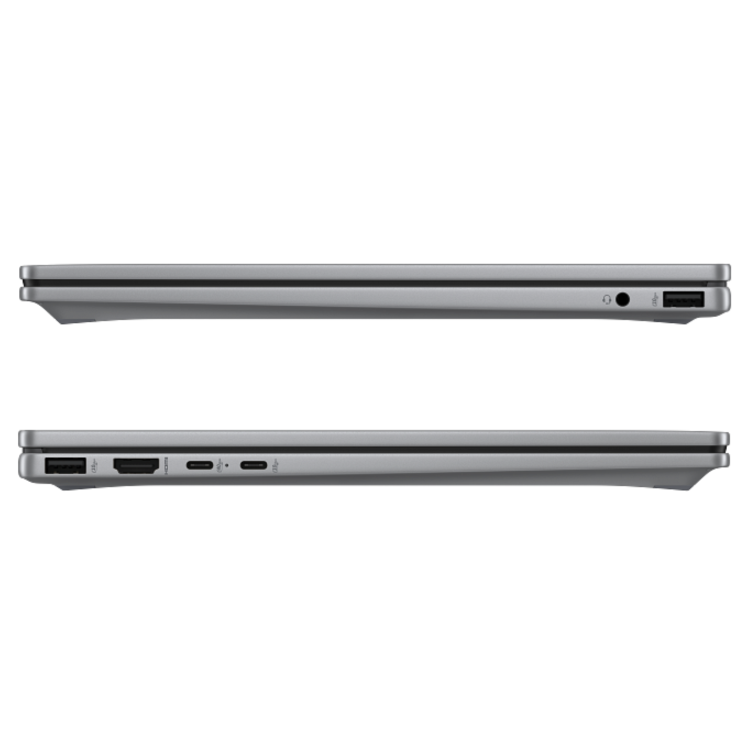 Refurbished HP OmniBook X Flip Next Gen AI 14-fk0502na Copilot+ PC AMD Ryzen AI 7 350 16GB RAM 1TB SSD 14 Inch Windows 11 Touchscreen Convertible Laptop - Silver