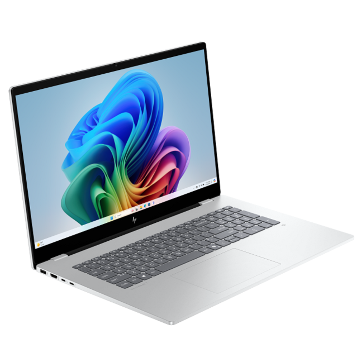 Refurbished HP OmniBook 7 Next Gen AI 17-dc0503na Copilot+ PC Intel Core Ultra 7 256V 16GB RAM 1TB SSD 17.3 Inch Windows 11 Touchscreen Laptop - Silver