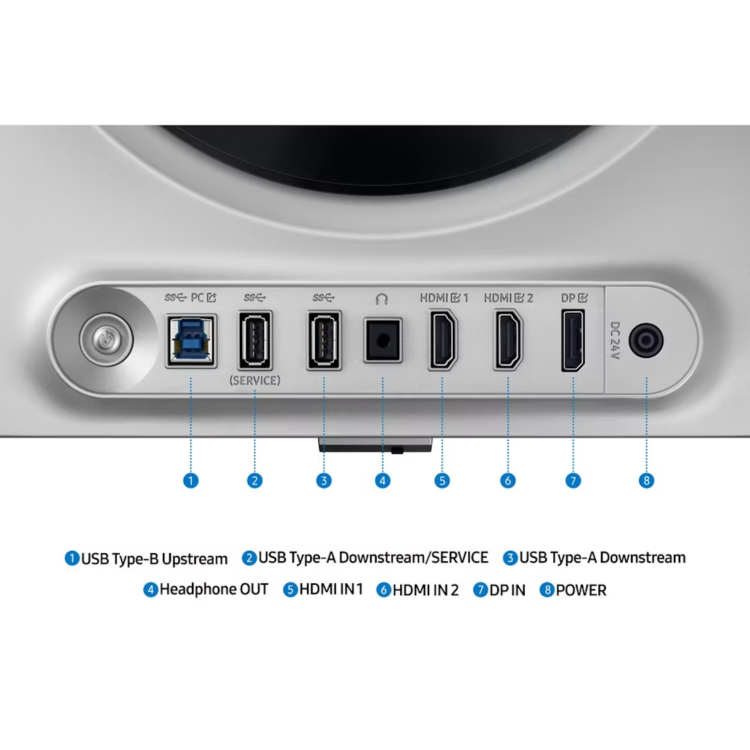 Refurbished Samsung Odyssey Gaming G6 27" OLED QHD 240Hz 0.03ms Gaming Monitor