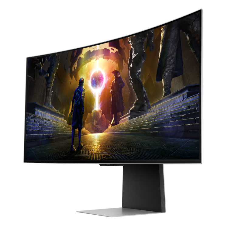 Refurbished Samsung Odyssey G8 34" OLED UWQHD 175Hz 0.03ms Curved Smart Gaming Monitor