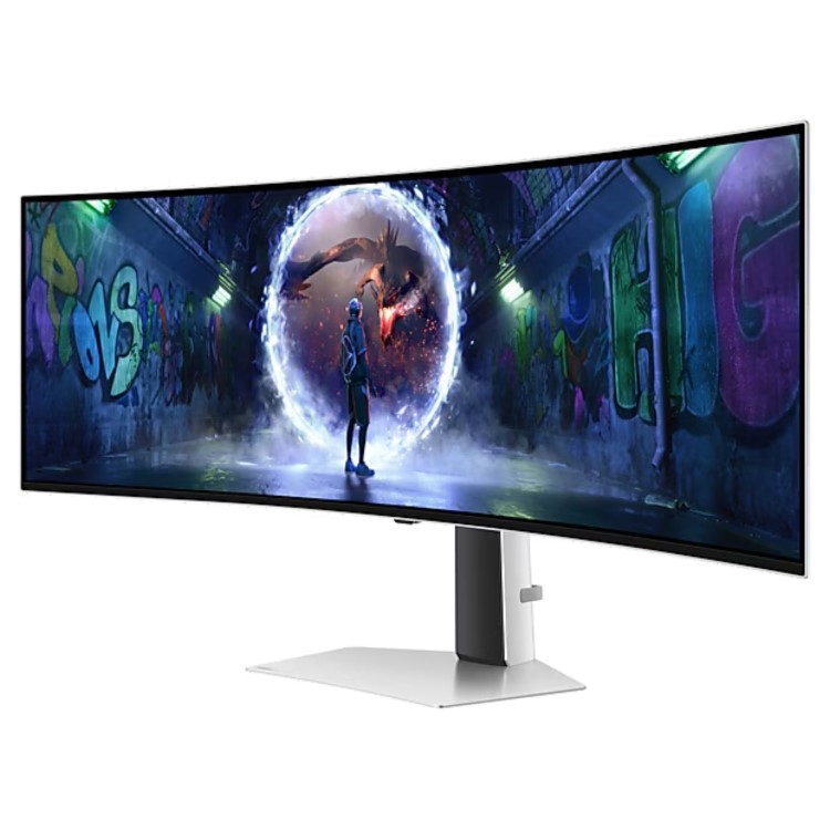Refurbished Samsung Odyssey OLED 49" OLED DQHD 240Hz 0.03ms Curved Gaming Monitor