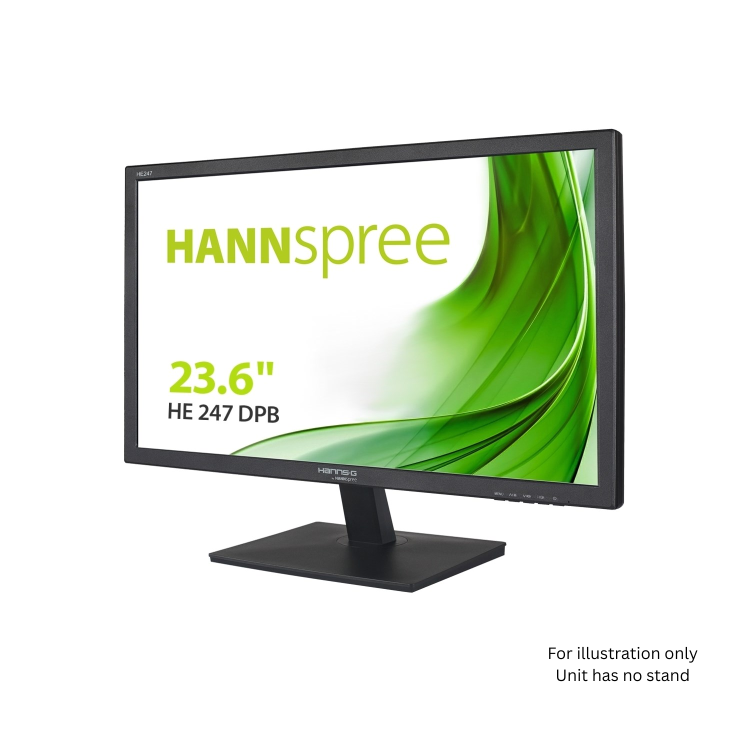 Refurbished HANNspree HE247DPB 24" Full HD Monitor without Stand