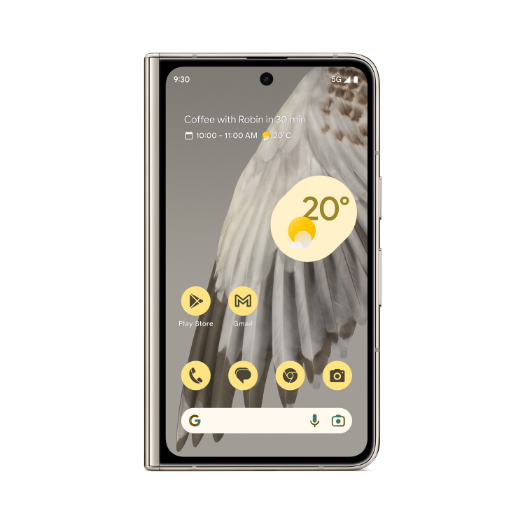 Refurbished Google Fold Porcelain 7.6" 256GB 5G Unlocked & SIM Free Smartphone