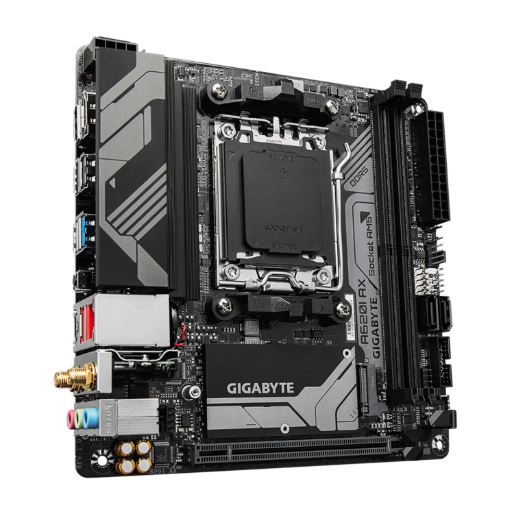 Gigabyte A620I AX AMD A620 AM5 DDR5 Mini ITX Motherboard