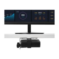 Thin Client Mount - Mini PC VESA Mount - Adjustable .7 to 2.8" - Under Desk Computer Mount - Mac Mini Monitor Mount