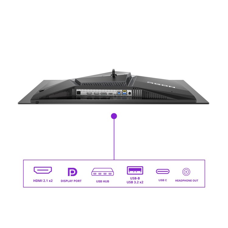 AOC AGON PRO AG276UZD 27" QD-OLED 4K UHD 240Hz 0.03ms Gaming Monitor