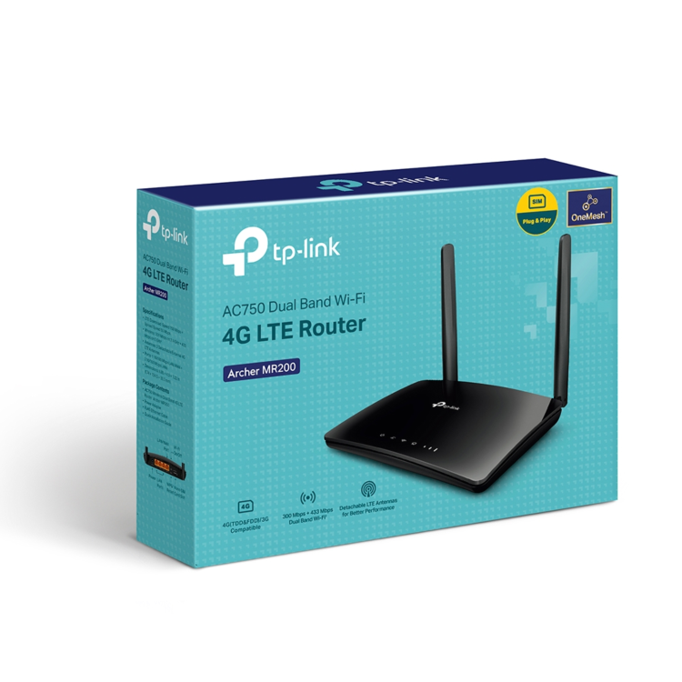 TP-Link AC750 Wireless Dual Band 4G LTE Router