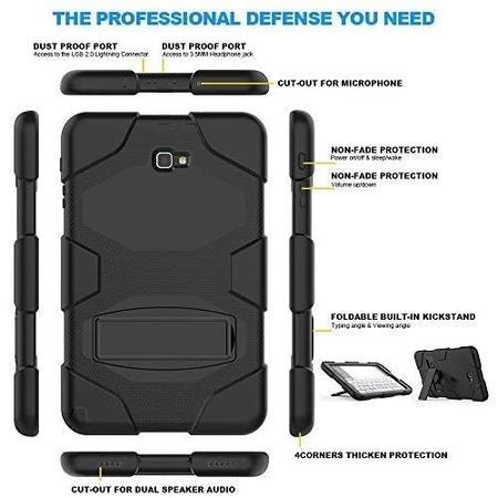 SXcase Rugged Shockproof Samsung Galaxy Tab A/A6 10.1 Inch Tablet Case