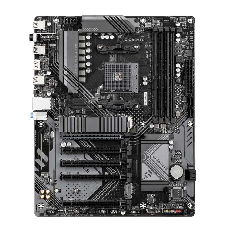 Gigabyte B550 EAGLE AMD B550 AM4 DDR4 ATX Motherboard