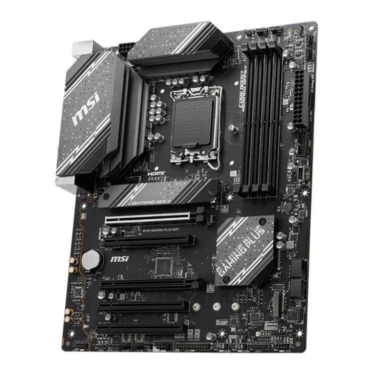 MSI B760 GAMING PLUS WIFI Intel B760 DDR5 ATX Motherboard
