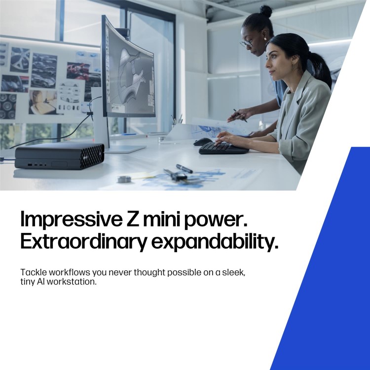 HP Z2 Mini G1i Intel Core Ultra 9 285K 64GB RAM 1TB SSD RTX 2000 Ada Windows 11 Pro Workstation PC