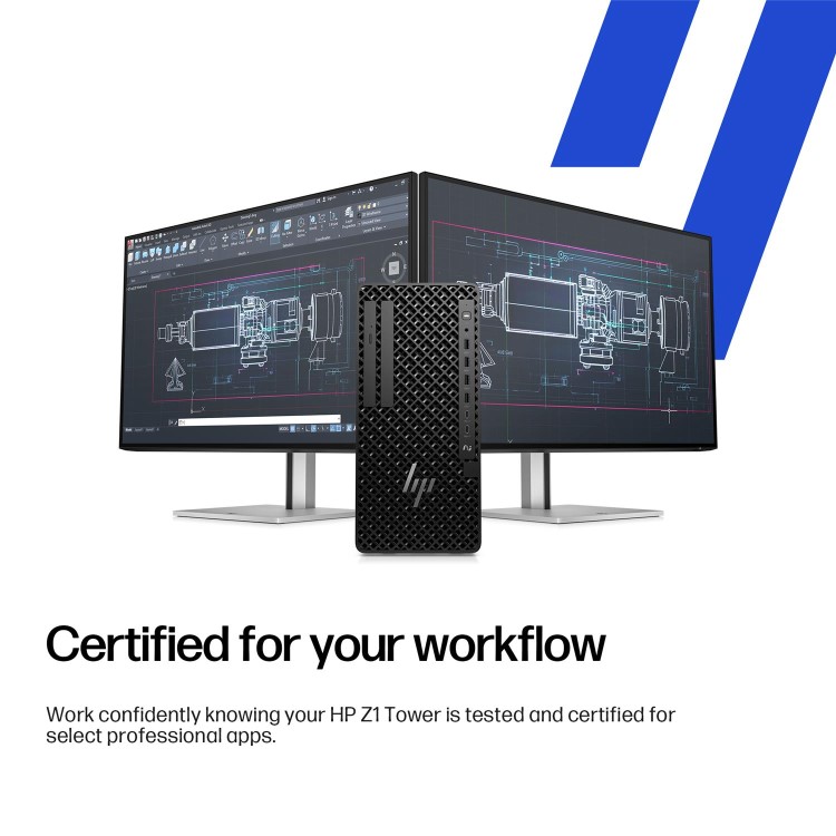 HP Z1 Tower G1i Intel Core Ultra 9 285 32GB RAM 1TB SSD Windows 11 Pro Workstation PC