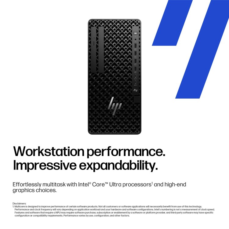 HP Z1 Tower G1i Intel Core Ultra 9 285 32GB RAM 1TB SSD RTX 5060 Ti Windows 11 Pro Workstation PC
