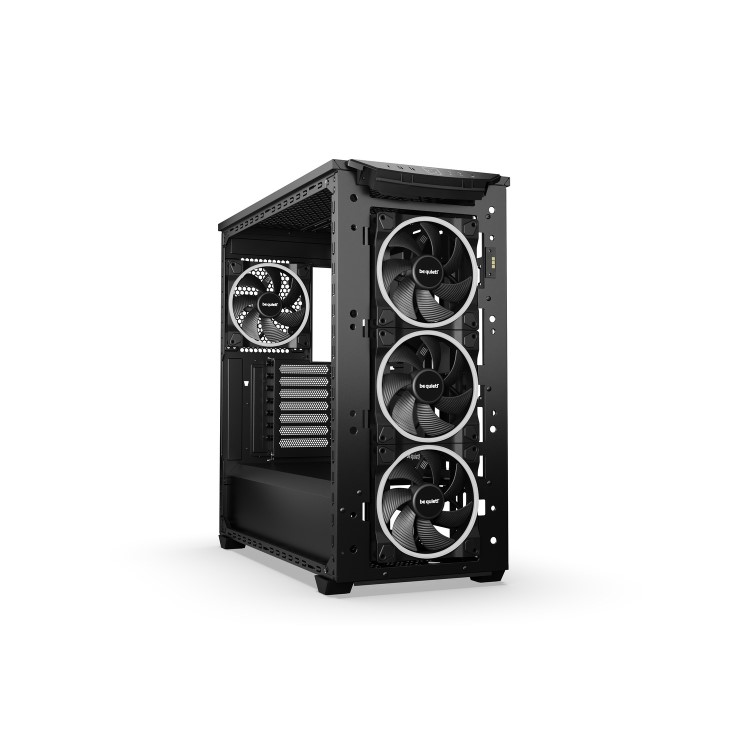 Be Quiet Shadow Base 800 FX BGW63 Airflow Optimized Mid Tower Case Aluminum Black Chassis