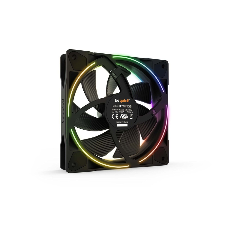 be quiet! Light Wings ARGB 120mm PWM High Speed Case Fan