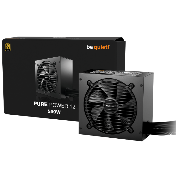 be quiet! Pure Power 12 550W Non-Modular 80 PLUS Gold Power Supply