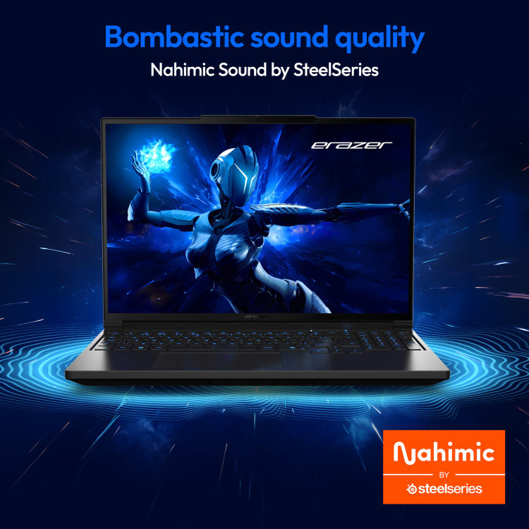 Medion ERAZER Major 16 Intel Core Ultra 9 32GB RAM 2TB SSD RTX 5070Ti 300Hz 16 Inch Windows 11 Gaming Laptop