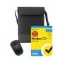 Norton 360 Deluxe with Wireless Mouse and 11-13 Inch Laptop Sleeve