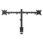electriQ Dual Monitor Arm + PC Mount