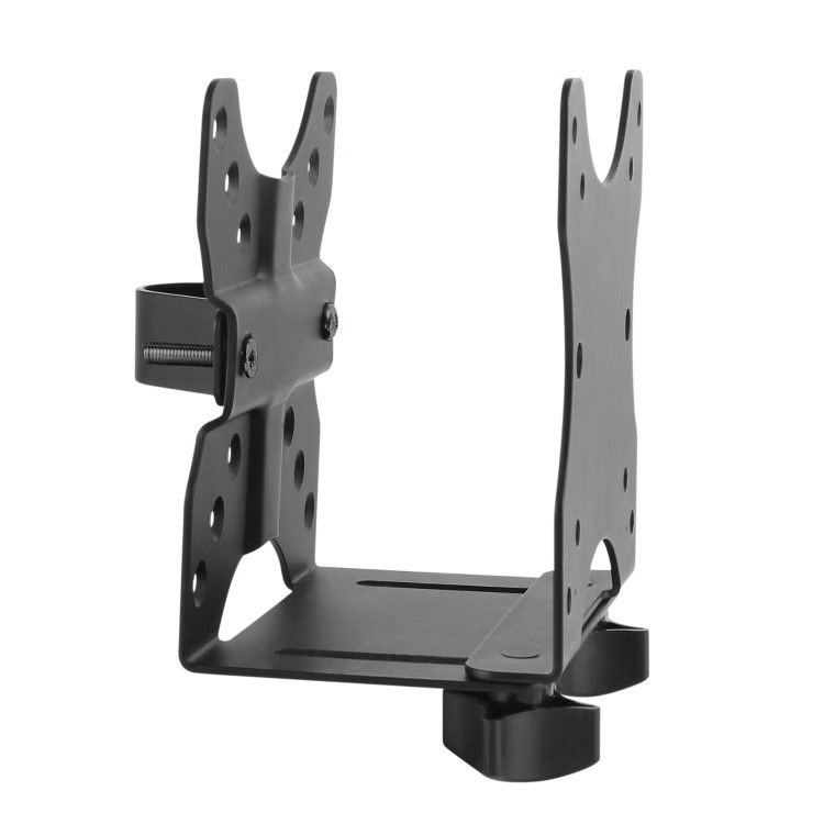electriQ Dual Monitor Arm + PC Mount