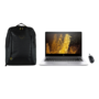 Refurbished HP EliteBook 840 G6 Ultrabook 14 Inch Laptop with Laptop Backpack and Genius NX-7000 Wireless Mouse Black