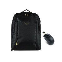 Tech Air 15.6" Laptop Backpack Black with Genius NX-7000 Wireless Mouse Black