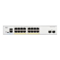 Cisco Catalyst C1300-16FP-2G 16-Port PoE Rack-mountable Managed Switch