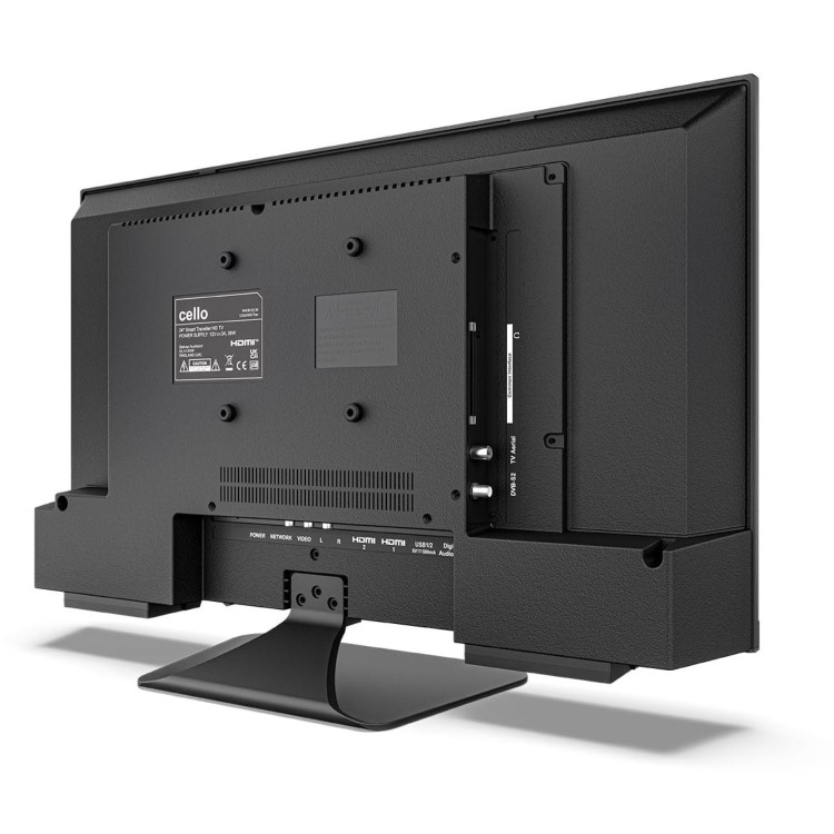 Cello 19 inch 12 Volt Traveller Smart Frameless TV Ultrafast WebOS