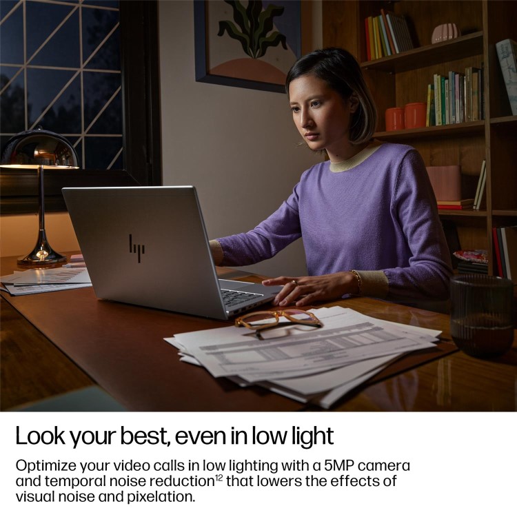 HP EliteBook 6 G1q Next Gen AI Qualcomm Snapdragon 32GB RAM 512GB SSD 14 Inch Windows 11 Pro Laptop