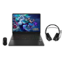 HP OMEN Gaming 16-ap0301na Ryzen 9 24GB RAM 1TB SSD RTX 5070 16 Inch Windows 11 Laptop with HyperX Pulsefire Haste 2 Core Wireless Black Mouse & HyperX Cloud Jet Wireless Black Gaming Headset