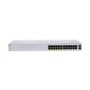 Cisco Business CBS110-24PP-UK 24-Port PoE Rack-mountable Unmanaged Switch