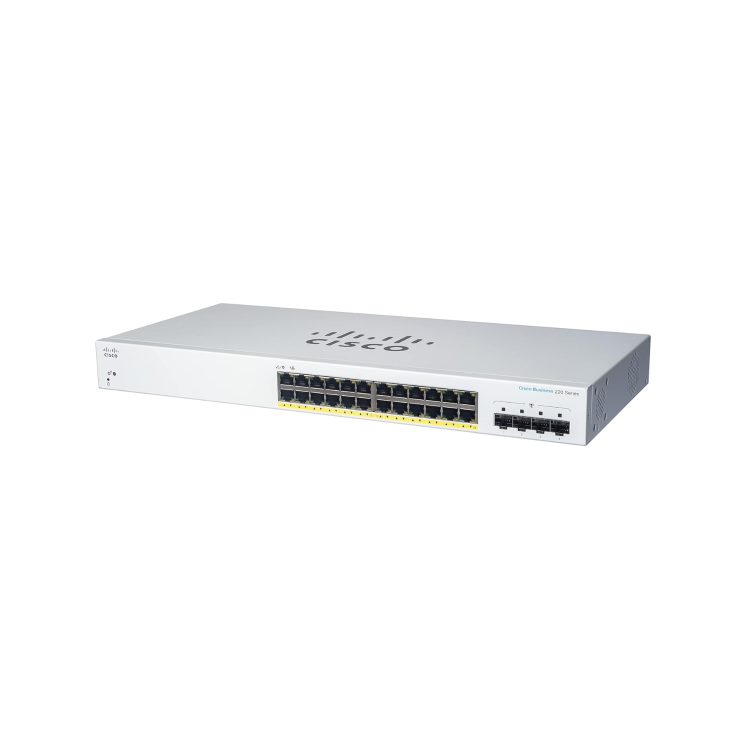 Cisco Business CBS220-24T-4G-UK 24-Port Rack-mountable Smart Managed Switch