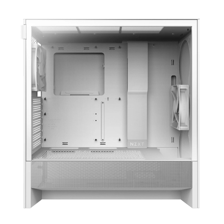 NZXT H5 Flow Mid Tower PC Case White
