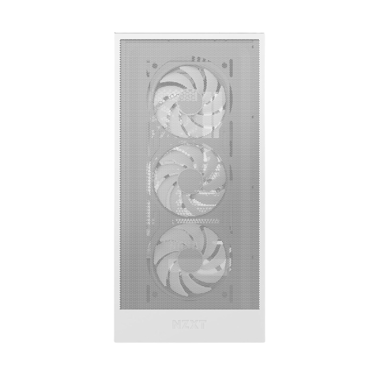 NZXT H5 Flow RGB Mid Tower Gaming PC Case White