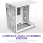 NZXT H6 Flow Mid Tower PC Case White