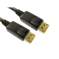 OEM 3 Meter Locking DisplayPort 28 AWG Cable