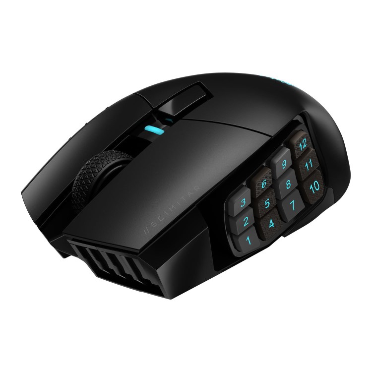 Corsair SCIMTAR ELITE Wireless Gaming Mouse Black